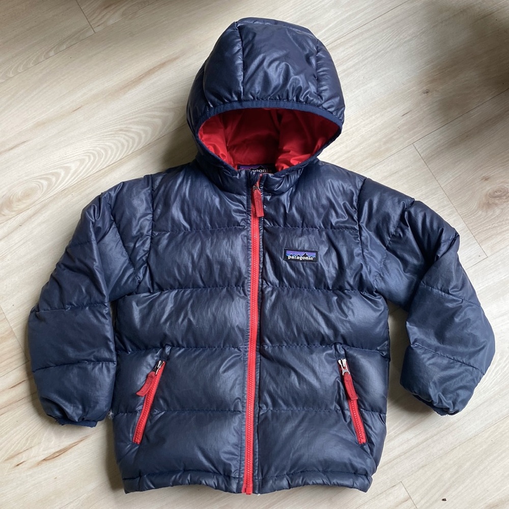 Patagonia hi-loft down sweater size 4T